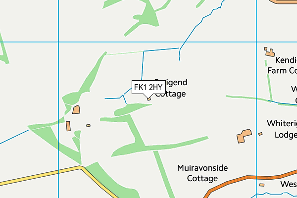 FK1 2HY map - OS VectorMap District (Ordnance Survey) FK1 2HY map - OS VectorMap District (Ordnance Survey)