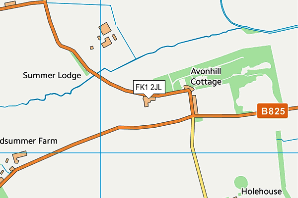 FK1 2JL map - OS VectorMap District (Ordnance Survey) FK1 2JL map - OS VectorMap District (Ordnance Survey)