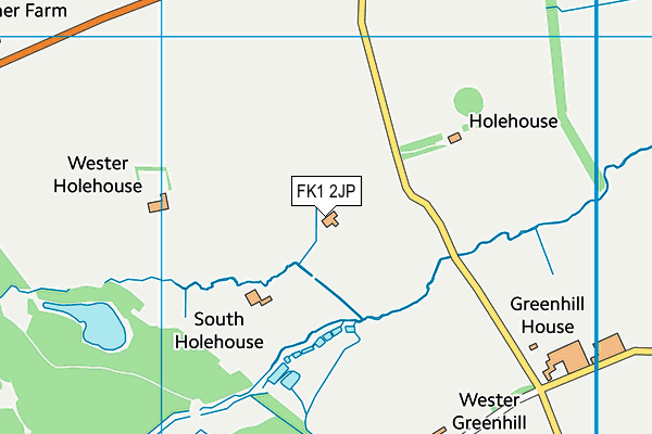 FK1 2JP map - OS VectorMap District (Ordnance Survey) FK1 2JP map - OS VectorMap District (Ordnance Survey)