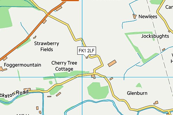 FK1 2LF map - OS VectorMap District (Ordnance Survey) FK1 2LF map - OS VectorMap District (Ordnance Survey)