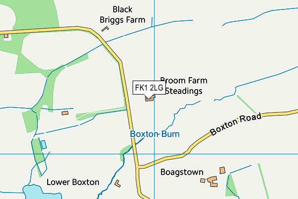 FK1 2LG map - OS VectorMap District (Ordnance Survey) FK1 2LG map - OS VectorMap District (Ordnance Survey)