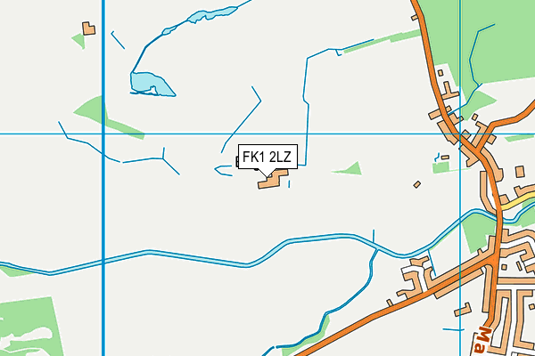 FK1 2LZ map - OS VectorMap District (Ordnance Survey) FK1 2LZ map - OS VectorMap District (Ordnance Survey)