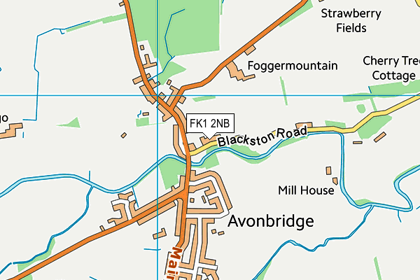 FK1 2NB map - OS VectorMap District (Ordnance Survey) FK1 2NB map - OS VectorMap District (Ordnance Survey)