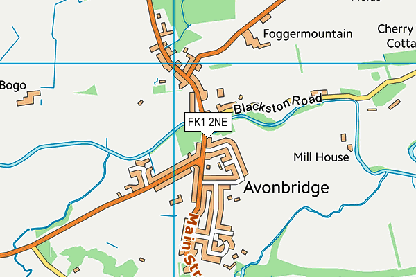 FK1 2NE map - OS VectorMap District (Ordnance Survey) FK1 2NE map - OS VectorMap District (Ordnance Survey)