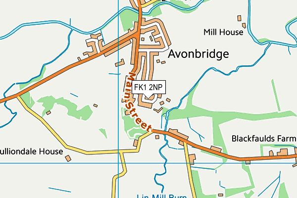 FK1 2NP map - OS VectorMap District (Ordnance Survey) FK1 2NP map - OS VectorMap District (Ordnance Survey)