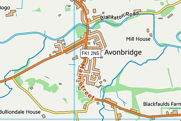 FK1 2NS map - OS VectorMap District (Ordnance Survey) FK1 2NS map - OS VectorMap District (Ordnance Survey)