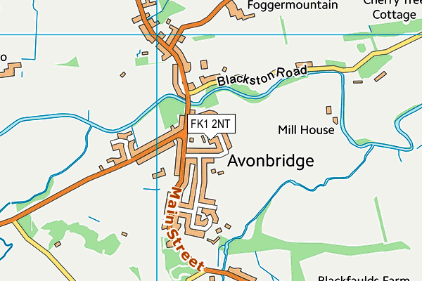 FK1 2NT map - OS VectorMap District (Ordnance Survey) FK1 2NT map - OS VectorMap District (Ordnance Survey)