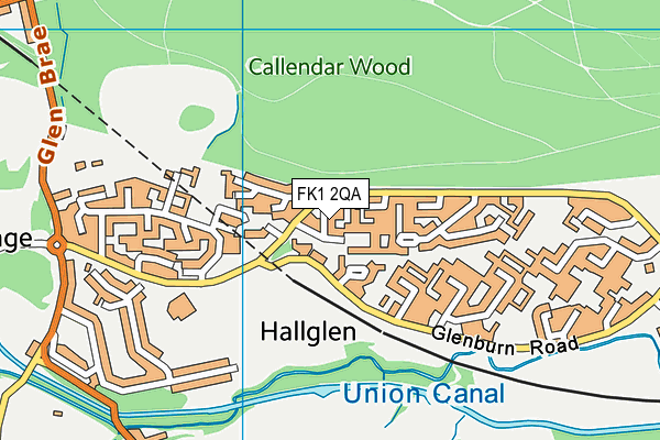 FK1 2QA map - OS VectorMap District (Ordnance Survey) FK1 2QA map - OS VectorMap District (Ordnance Survey)