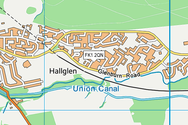 FK1 2QN map - OS VectorMap District (Ordnance Survey) FK1 2QN map - OS VectorMap District (Ordnance Survey)