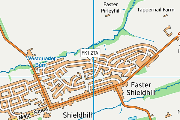 FK1 2TA map - OS VectorMap District (Ordnance Survey) FK1 2TA map - OS VectorMap District (Ordnance Survey)