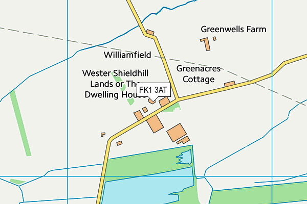 FK1 3AT map - OS VectorMap District (Ordnance Survey) FK1 3AT map - OS VectorMap District (Ordnance Survey)