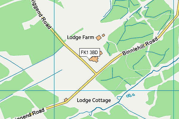FK1 3BD map - OS VectorMap District (Ordnance Survey) FK1 3BD map - OS VectorMap District (Ordnance Survey)