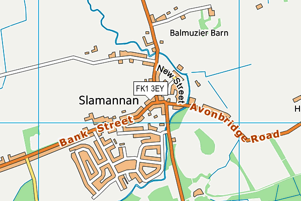 FK1 3EY map - OS VectorMap District (Ordnance Survey) FK1 3EY map - OS VectorMap District (Ordnance Survey)