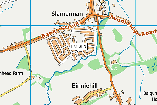 FK1 3HN map - OS VectorMap District (Ordnance Survey) FK1 3HN map - OS VectorMap District (Ordnance Survey)