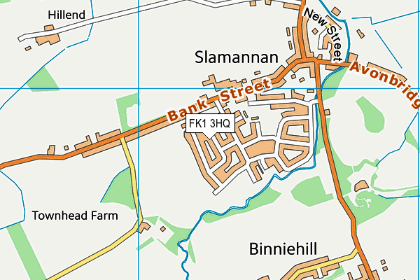 FK1 3HQ map - OS VectorMap District (Ordnance Survey) FK1 3HQ map - OS VectorMap District (Ordnance Survey)