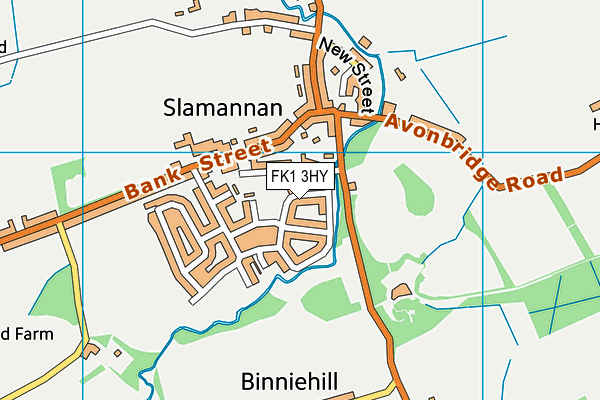 FK1 3HY map - OS VectorMap District (Ordnance Survey) FK1 3HY map - OS VectorMap District (Ordnance Survey)