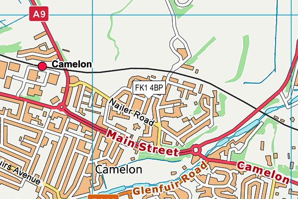 FK1 4BP map - OS VectorMap District (Ordnance Survey) FK1 4BP map - OS VectorMap District (Ordnance Survey)