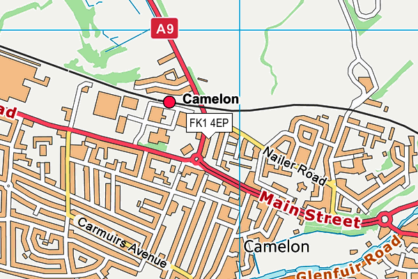 FK1 4EP map - OS VectorMap District (Ordnance Survey) FK1 4EP map - OS VectorMap District (Ordnance Survey)