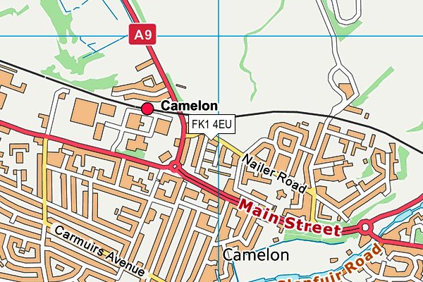FK1 4EU map - OS VectorMap District (Ordnance Survey) FK1 4EU map - OS VectorMap District (Ordnance Survey)