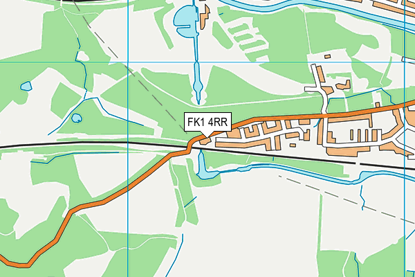 FK1 4RR map - OS VectorMap District (Ordnance Survey) FK1 4RR map - OS VectorMap District (Ordnance Survey)