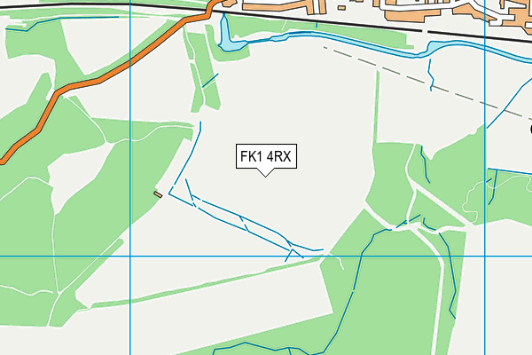 FK1 4RX map - OS VectorMap District (Ordnance Survey) FK1 4RX map - OS VectorMap District (Ordnance Survey)