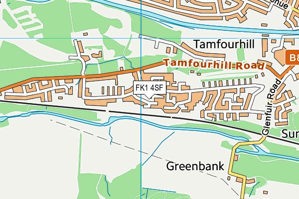 FK1 4SF map - OS VectorMap District (Ordnance Survey) FK1 4SF map - OS VectorMap District (Ordnance Survey)