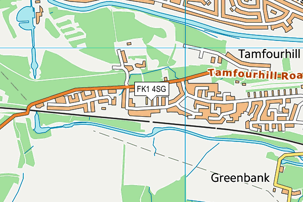 FK1 4SG map - OS VectorMap District (Ordnance Survey) FK1 4SG map - OS VectorMap District (Ordnance Survey)