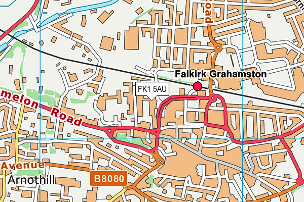 FK1 5AU map - OS VectorMap District (Ordnance Survey) FK1 5AU map - OS VectorMap District (Ordnance Survey)