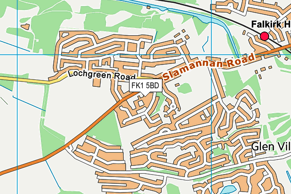 FK1 5BD map - OS VectorMap District (Ordnance Survey) FK1 5BD map - OS VectorMap District (Ordnance Survey)