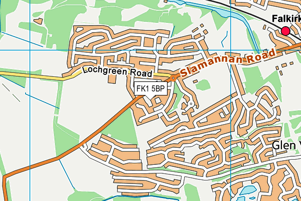 FK1 5BP map - OS VectorMap District (Ordnance Survey) FK1 5BP map - OS VectorMap District (Ordnance Survey)