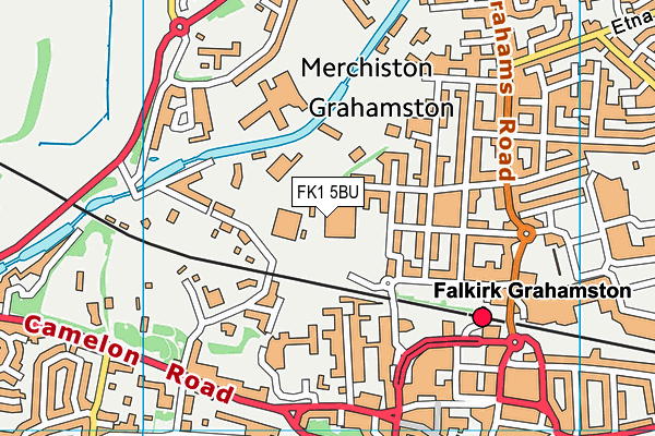 FK1 5BU map - OS VectorMap District (Ordnance Survey) FK1 5BU map - OS VectorMap District (Ordnance Survey)