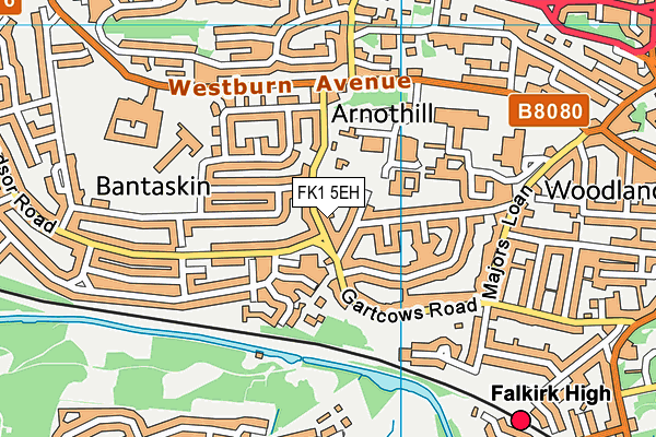 FK1 5EH map - OS VectorMap District (Ordnance Survey) FK1 5EH map - OS VectorMap District (Ordnance Survey)