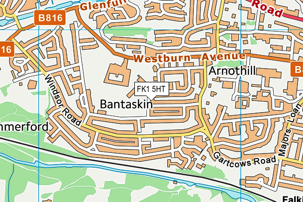 FK1 5HT map - OS VectorMap District (Ordnance Survey) FK1 5HT map - OS VectorMap District (Ordnance Survey)