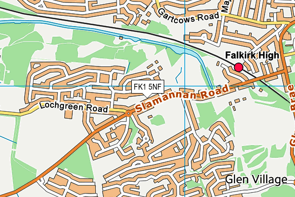 FK1 5NF map - OS VectorMap District (Ordnance Survey) FK1 5NF map - OS VectorMap District (Ordnance Survey)
