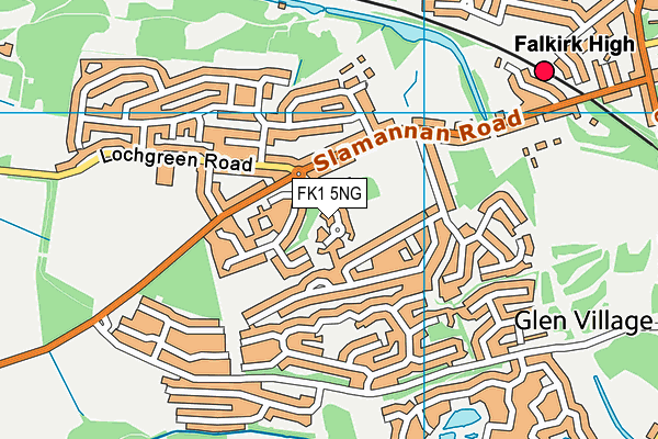 FK1 5NG map - OS VectorMap District (Ordnance Survey) FK1 5NG map - OS VectorMap District (Ordnance Survey)