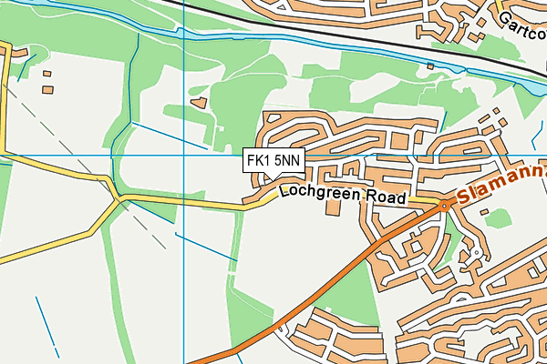 FK1 5NN map - OS VectorMap District (Ordnance Survey) FK1 5NN map - OS VectorMap District (Ordnance Survey)