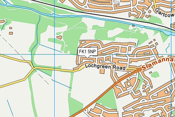 FK1 5NP map - OS VectorMap District (Ordnance Survey) FK1 5NP map - OS VectorMap District (Ordnance Survey)