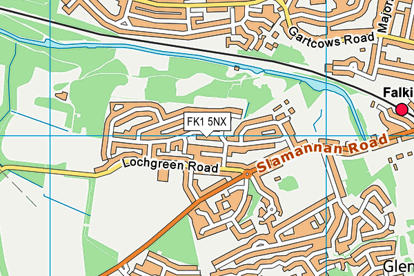 FK1 5NX map - OS VectorMap District (Ordnance Survey) FK1 5NX map - OS VectorMap District (Ordnance Survey)