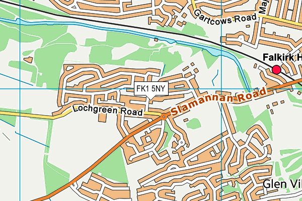 FK1 5NY map - OS VectorMap District (Ordnance Survey) FK1 5NY map - OS VectorMap District (Ordnance Survey)