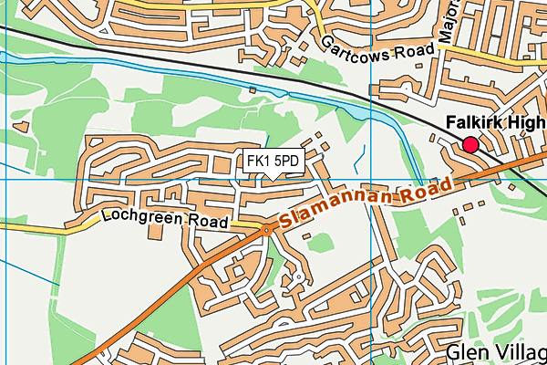 FK1 5PD map - OS VectorMap District (Ordnance Survey) FK1 5PD map - OS VectorMap District (Ordnance Survey)