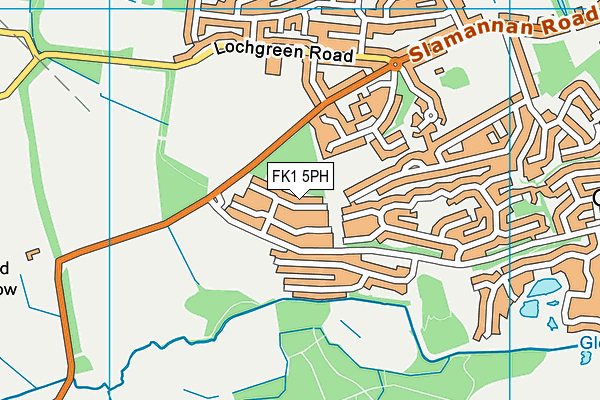FK1 5PH map - OS VectorMap District (Ordnance Survey) FK1 5PH map - OS VectorMap District (Ordnance Survey)