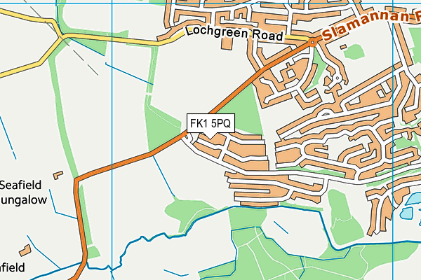 FK1 5PQ map - OS VectorMap District (Ordnance Survey) FK1 5PQ map - OS VectorMap District (Ordnance Survey)