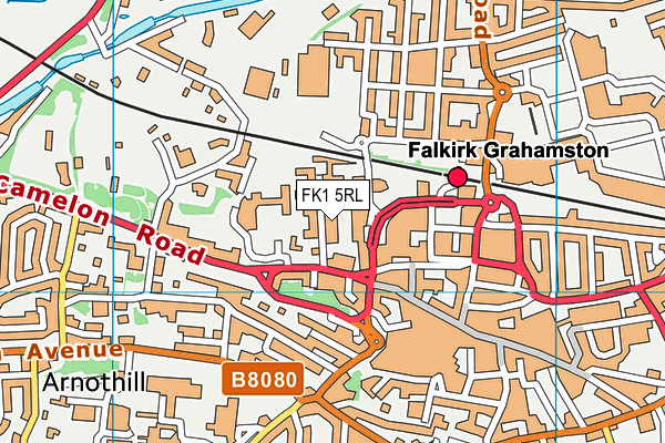 FK1 5RL map - OS VectorMap District (Ordnance Survey) FK1 5RL map - OS VectorMap District (Ordnance Survey)