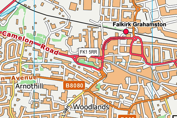 FK1 5RR map - OS VectorMap District (Ordnance Survey) FK1 5RR map - OS VectorMap District (Ordnance Survey)