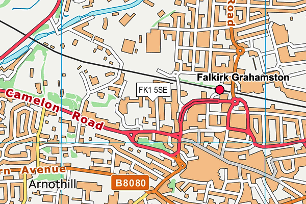 FK1 5SE map - OS VectorMap District (Ordnance Survey) FK1 5SE map - OS VectorMap District (Ordnance Survey)
