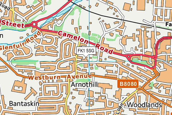 FK1 5SG map - OS VectorMap District (Ordnance Survey) FK1 5SG map - OS VectorMap District (Ordnance Survey)