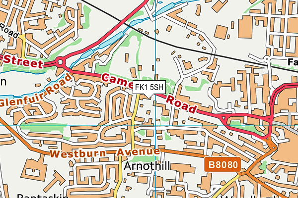 FK1 5SH map - OS VectorMap District (Ordnance Survey) FK1 5SH map - OS VectorMap District (Ordnance Survey)