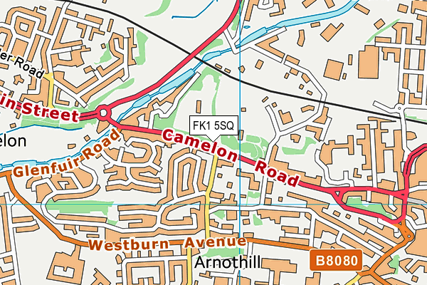 FK1 5SQ map - OS VectorMap District (Ordnance Survey) FK1 5SQ map - OS VectorMap District (Ordnance Survey)