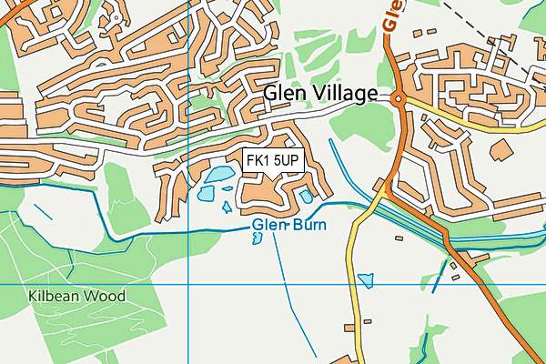 FK1 5UP map - OS VectorMap District (Ordnance Survey) FK1 5UP map - OS VectorMap District (Ordnance Survey)