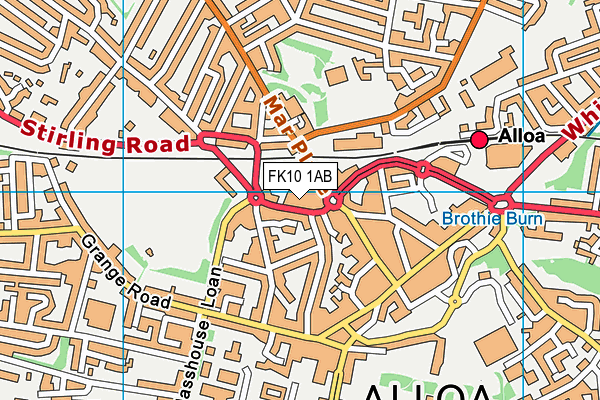 FK10 1AB map - OS VectorMap District (Ordnance Survey) FK10 1AB map - OS VectorMap District (Ordnance Survey)